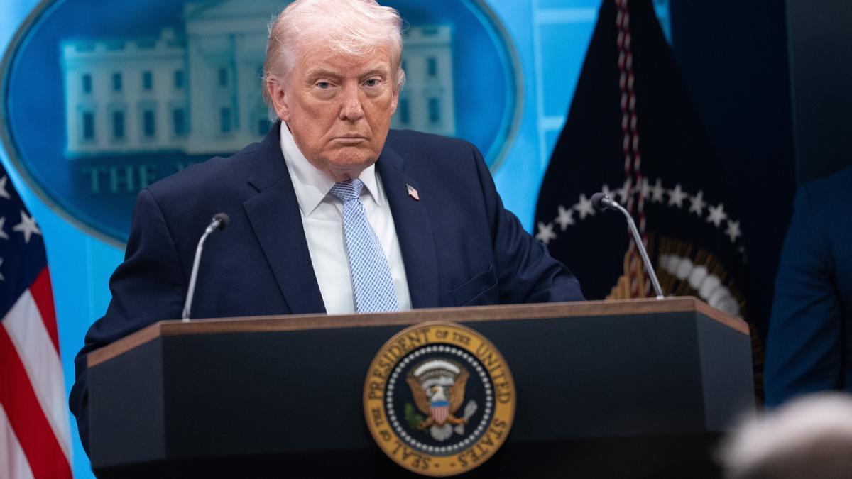 El presidente estadounidense, Donald Trump