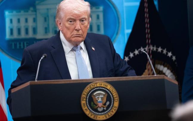 El presidente estadounidense, Donald Trump