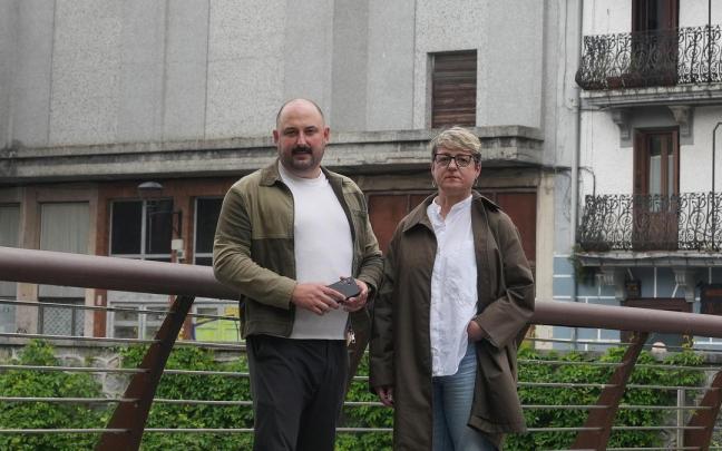 Imanol Goenaga y Txitxu Ruiz.