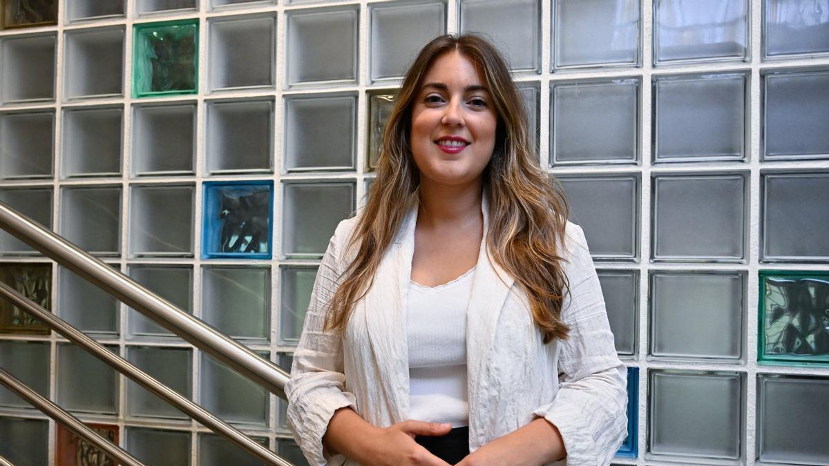 Alba García, portavoz de Sumar Mugimendua
