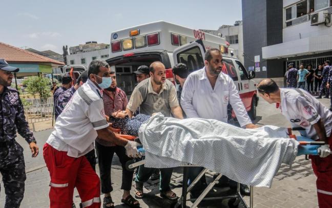 Los bombardeos israelíes han matado a más de 9.700 personas desde el 7 de octubre. Los bombardeos israelíes han matado a más de 9.700 personas desde el 7 de octubre.