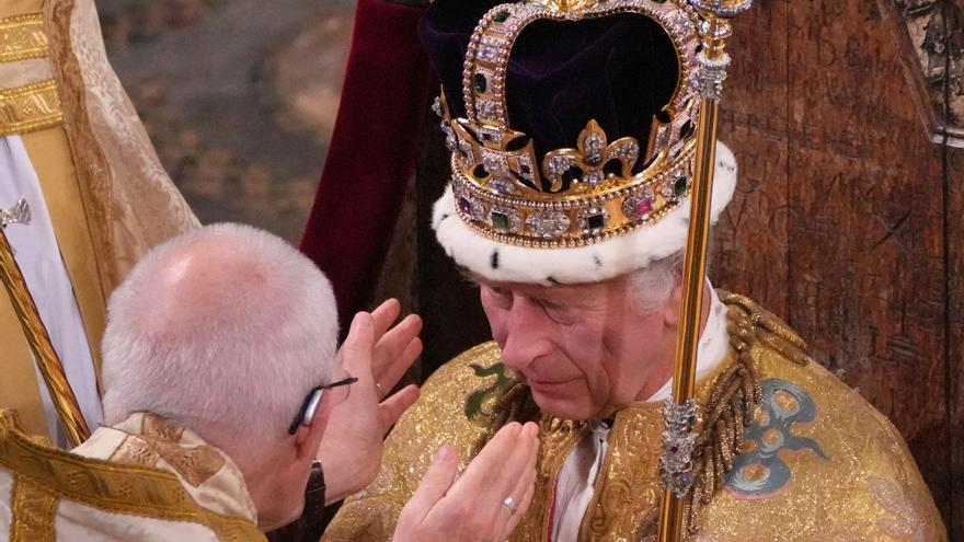 Así ha sido el momento clave de la coronación de Carlos III