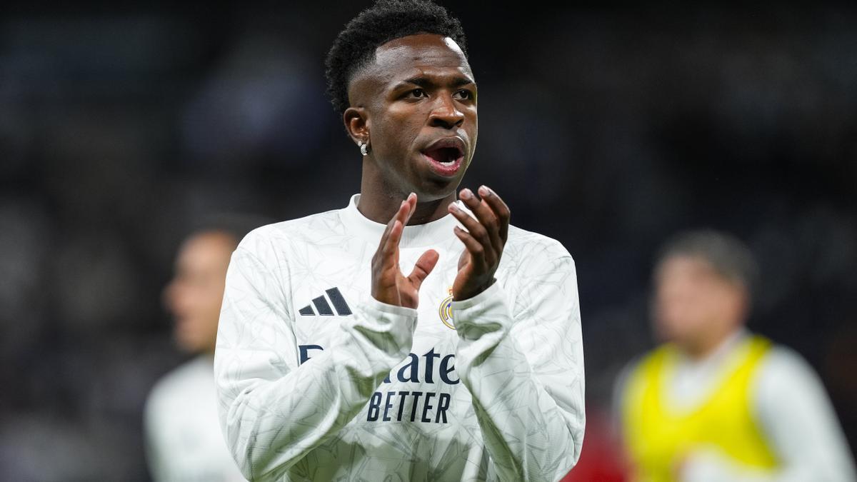 Vinícius Junior, jugador del Real Madrid.