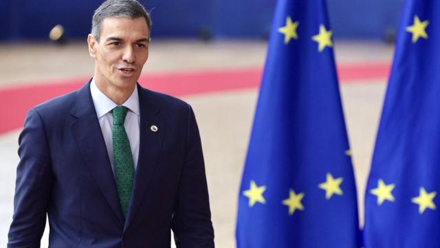 Sánchez, a su llegada a la Cumbre Europea que se celebra en Bruselas. / EFE Sánchez, a su llegada a la Cumbre Europea que se celebra en Bruselas.