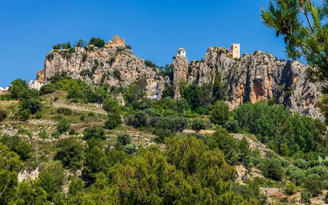Los riscos de Guadalest.