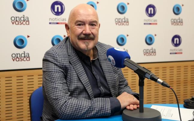 Iñigo Iturrate, ayer en Onda Vasca.
