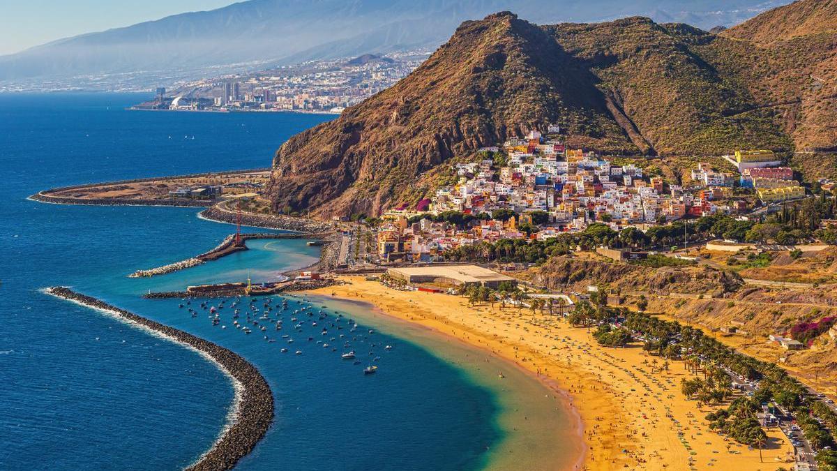 Playa de Las Teresitas, Tenerife.