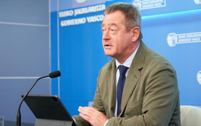 El portavoz del Ejecutivo vasco, Bingen Zupiria, informa de los acuerdos del Consejo de Gobierno El portavoz del Ejecutivo vasco, Bingen Zupiria, informa de los acuerdos del Consejo de Gobierno