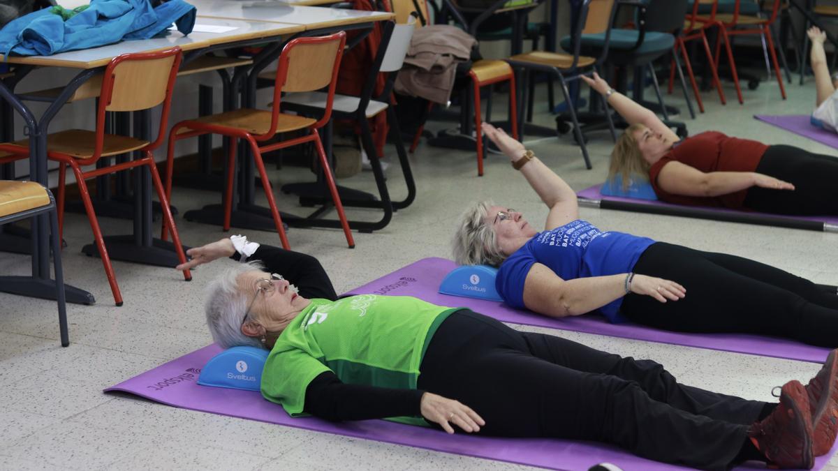 Taller que imparte el alumnado del ciclo de Enseñanza de Animación Sociodeportiva (GIKAI).