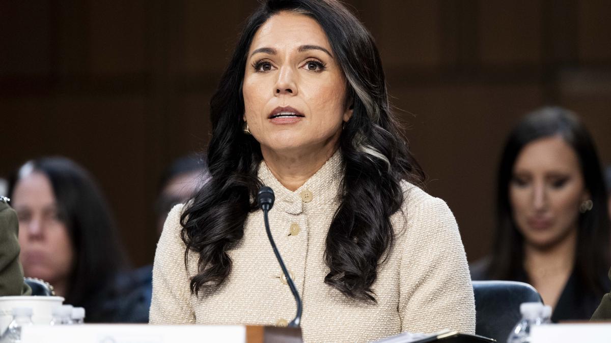 La directora de Inteligencia Nacional de Estados Unidos, Tulsi Gabbard.