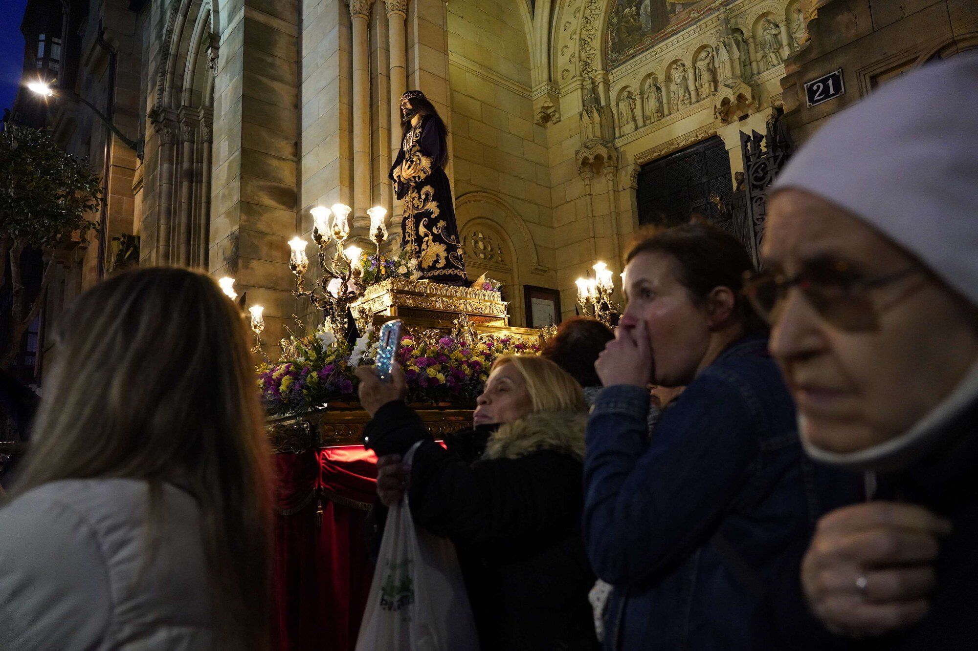 Imagen de archivo de la Procesión del Nazareno en Bilbao | Deia