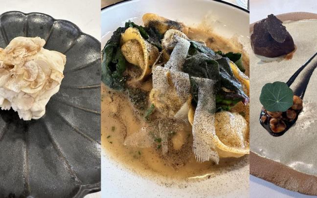 Algunos de los platos seleccionados.