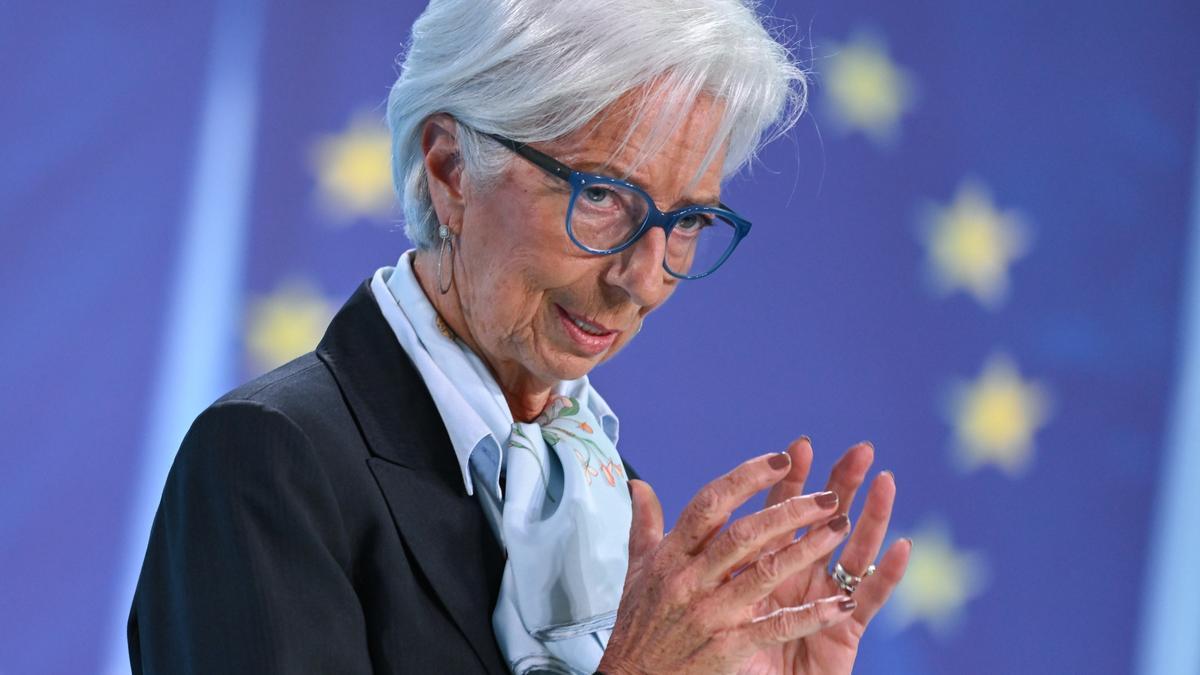 La presidenta del BCE, Christine Lagarde.