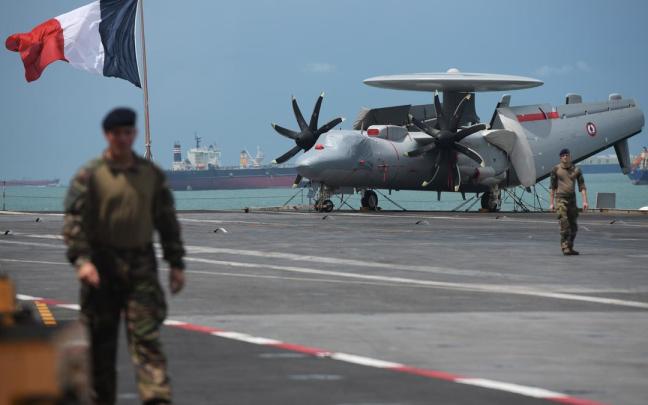 El portaaviones francés ‘Charles de Gaulle’.