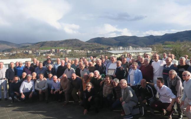 Foto de un encuentro anterior de la Asociación de Veteranos del Real Unión Club.