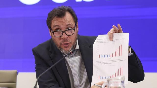 Óscar Puente, ministro de Transportes y Movilidad Sostenible.