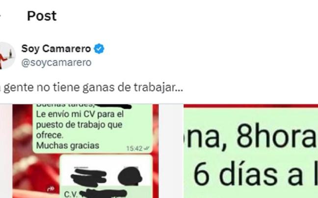 El comienzo del post.