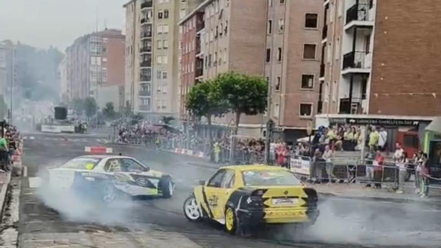 El accidente en el Motor Show del domingo de Galdakao se saldó con nueve heridos entre el público