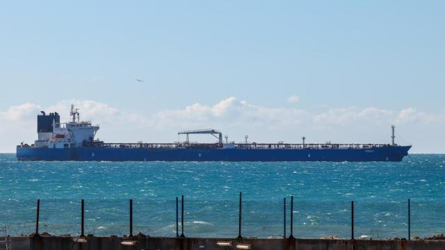 Imagen de archivo de un petrolero.