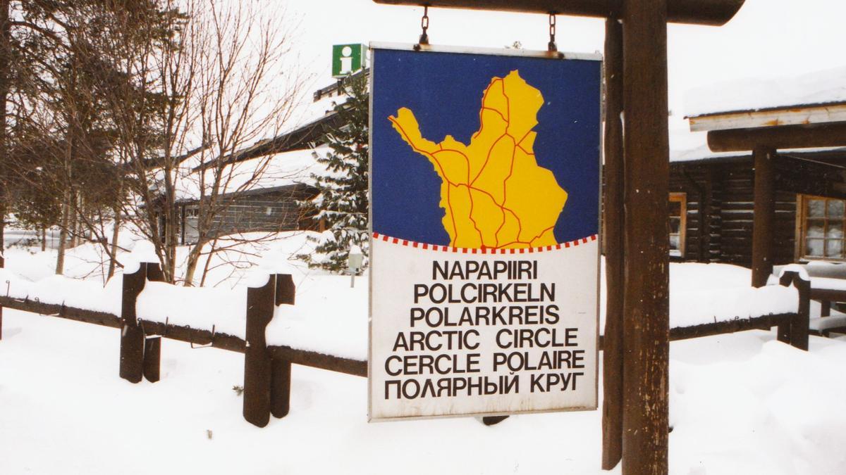 Rovaniemi, en el Círculo Polar Ártico.