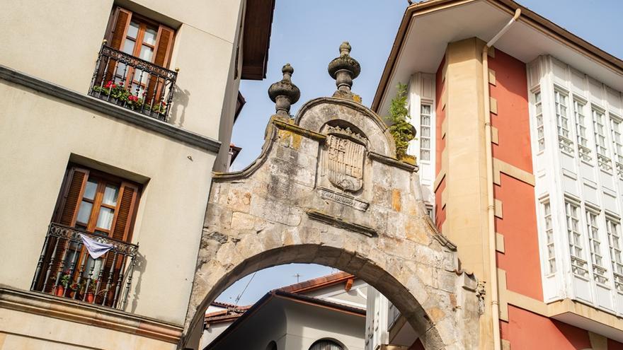 Edificios monumentales en Arrasate.