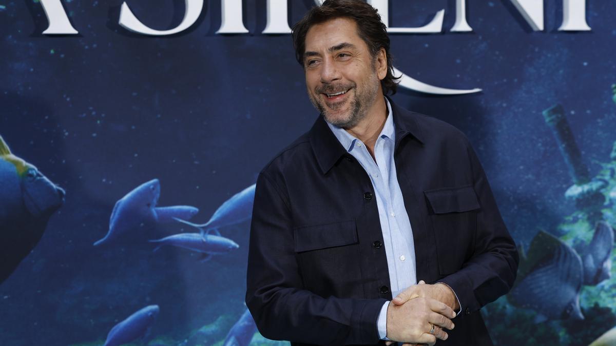 Javier Bardem interpreta al rey Tritón en la nueva versión de 'La Sirenita'