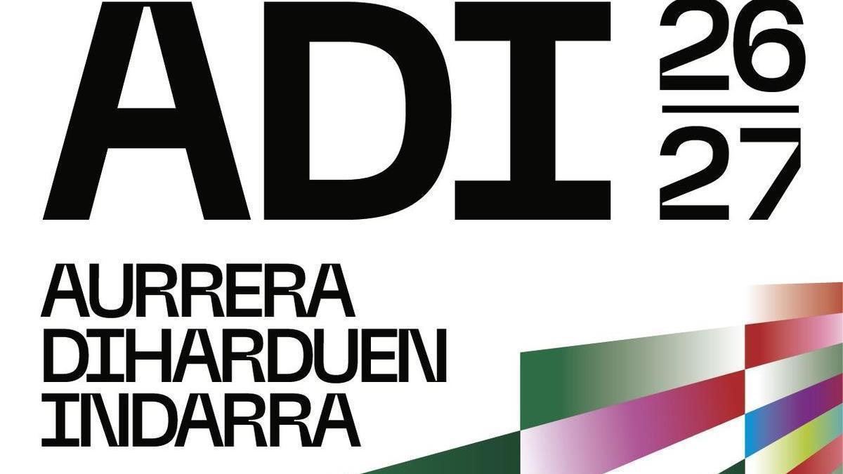 Encabezamiento del cartel del acto