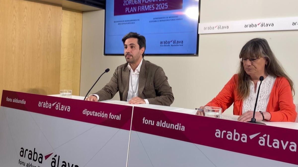 Arabako Aldundiak 4,1 milioi euro inbertituko ditu 58 errepideren zorua hobetzeko.