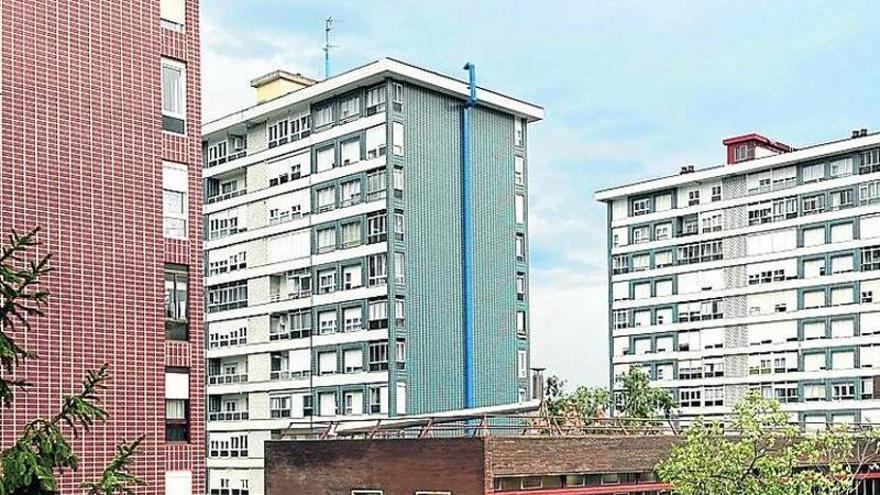 Vista del barrio La Paz de Barakaldo.