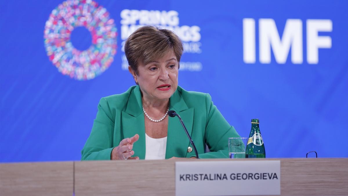 La directora gerente del FMI, Kristalina Georgieva.