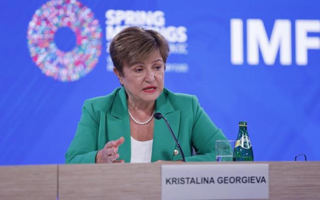 La directora gerente del FMI, Kristalina Georgieva.