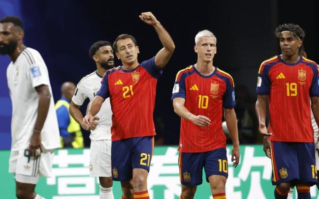 Mikel Oyarzabal está siendo una pieza clave en el rendimiento del equipo español en el Mundial.
