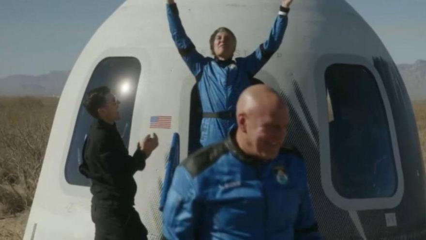 Primeras imágenes de Jesús Calleja tras su viaje al espacio.
