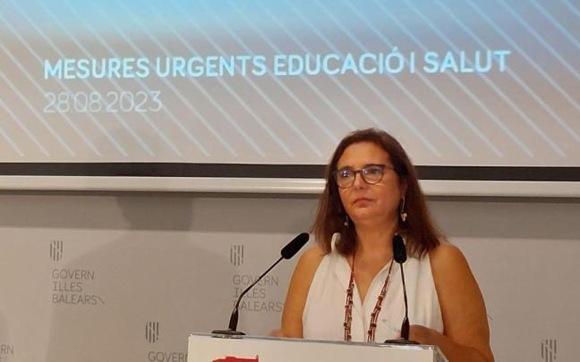 La consellera de Salud, Manuela García.