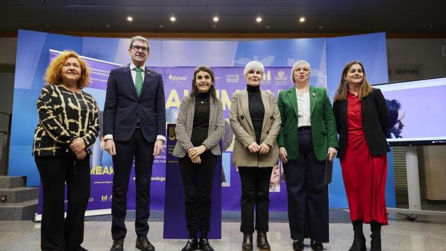 'Emakumeak gora!' es el lema de la campaña del 8 de marzo.