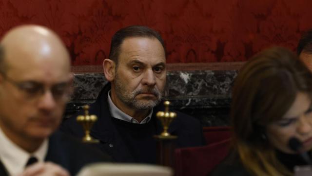 El exministro Jose Luis Ábalos durante la audiencia preliminar en el Tribunal Supremo.