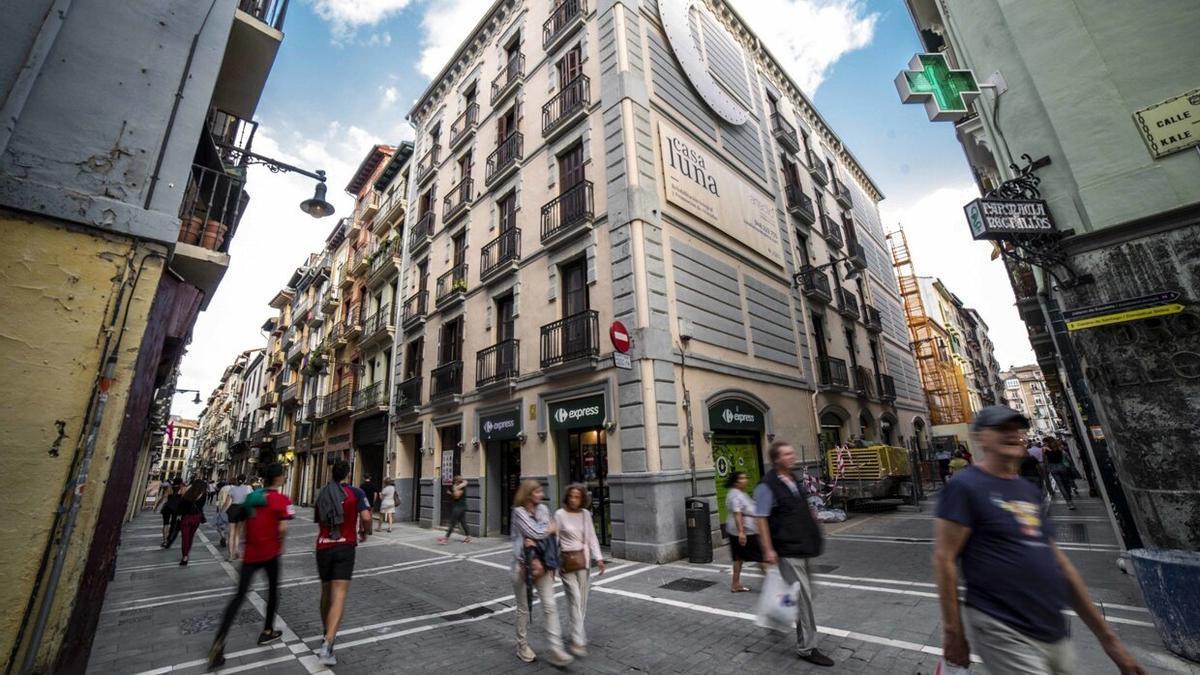 El boleto premiado ha sido validado en la administración de la calle Eslava de Pamplona