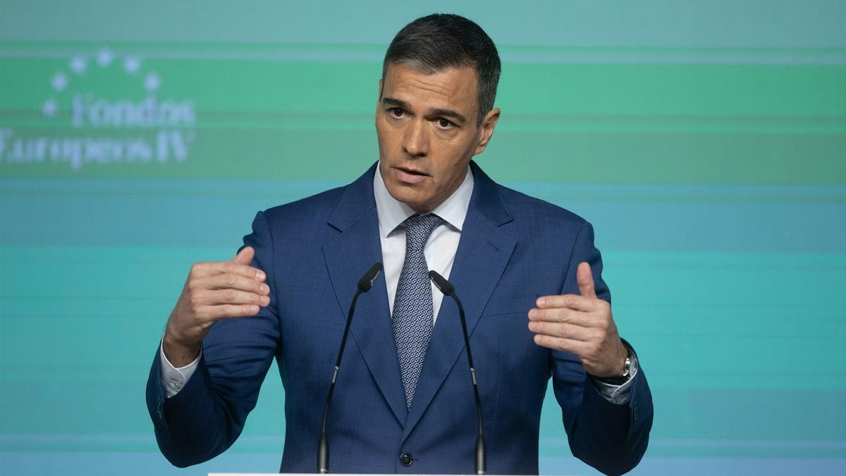 El presidente del Gobierno español, Pedro Sánchez.