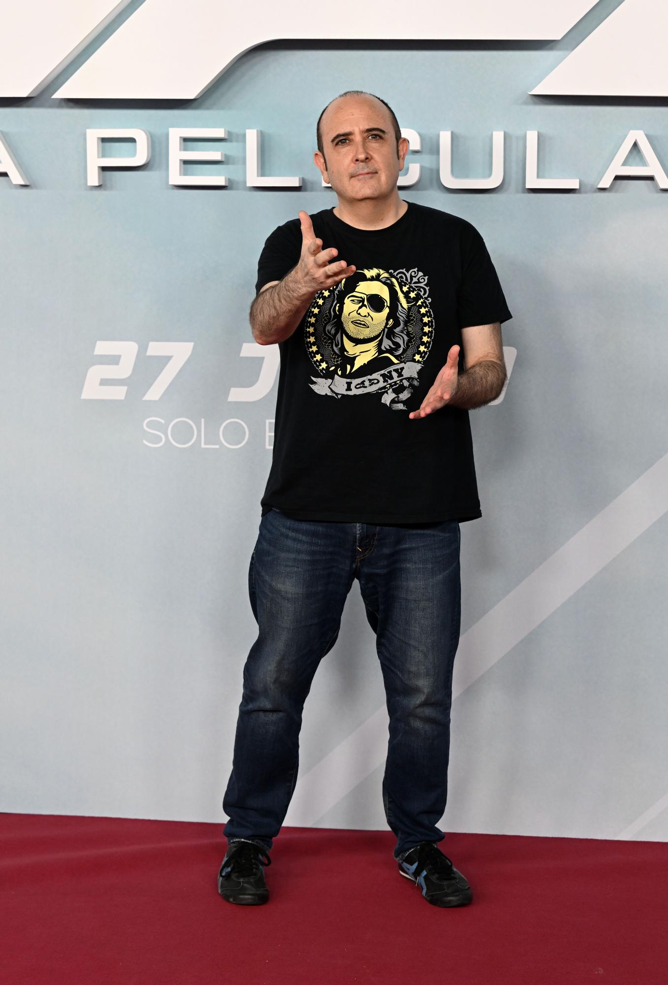 "Dibujar es cada vez más una profesión de riesgo”, afirma el actor.