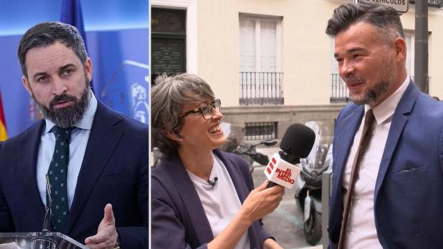 Thais Villas entrevista a Gabriel Rufián en 'El Intermedio'