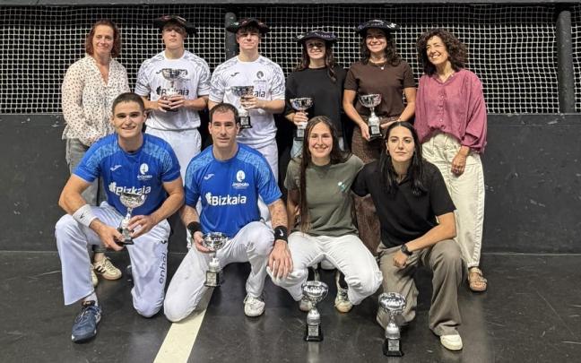 Dutaret-Argitxu y Urdanoz-Iribarren, campeones del Torneo Bizkaia de trinkete
