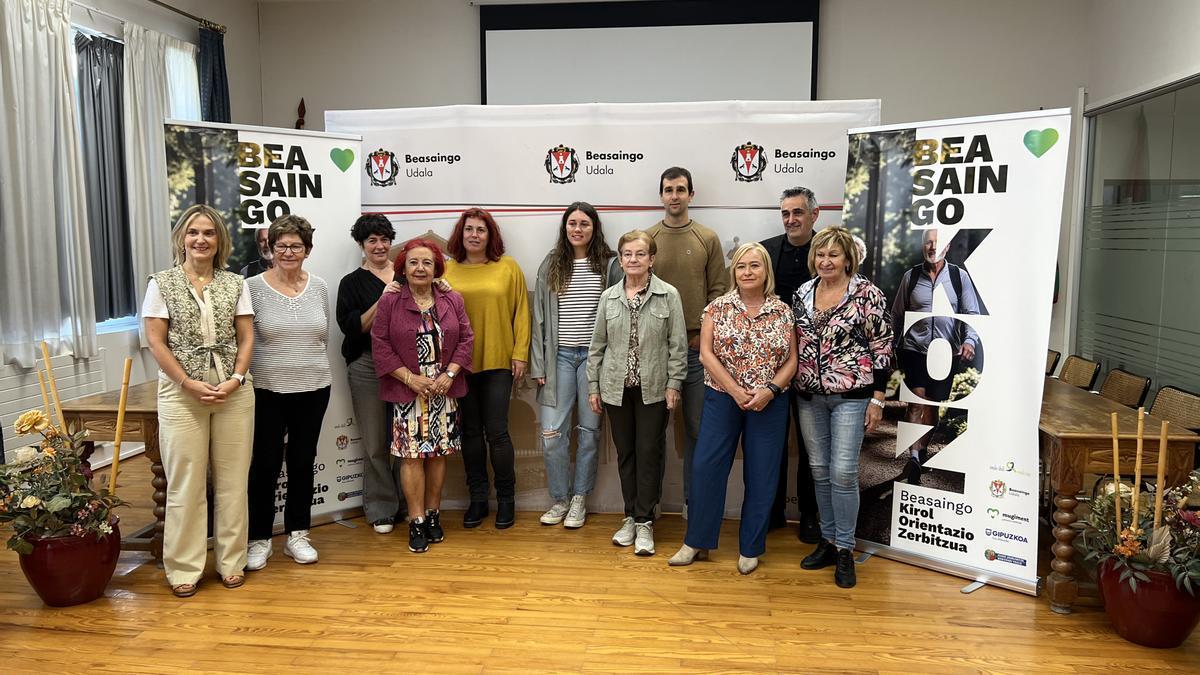 Presentación del nuevo curso de 'Ondo ibili, ondo izan' en Beasain.