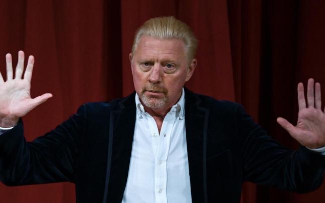 El extenista alemán Boris Becker.