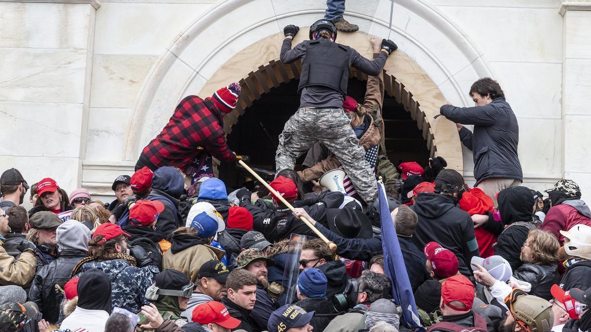 Imagen del asalto al Capitolio de Estados Unidos