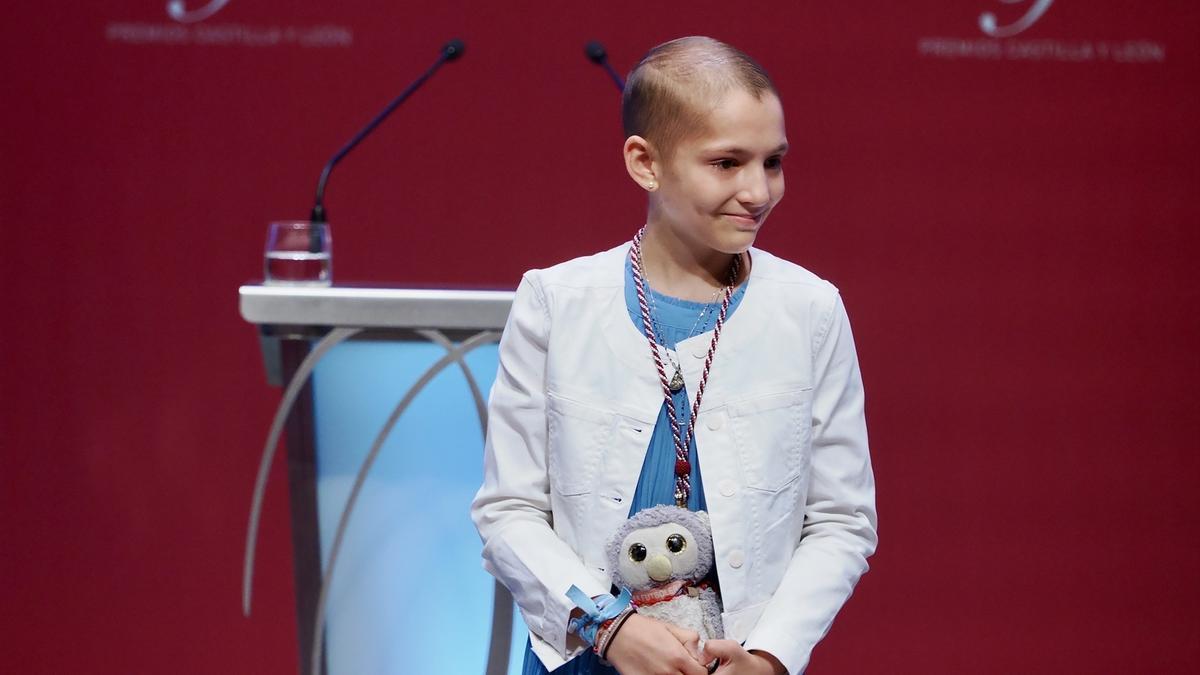 La galardonada María Caamaño Múñez, por el Premio Castilla y León de los Valores Humanos y Sociales 2024