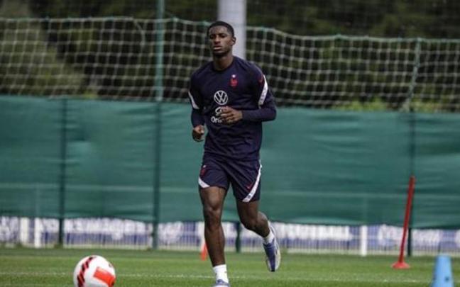 Cho, durante una convocatoria con la selección francesa. / N.G. Cho, durante una convocatoria con la selección francesa. / N.G.