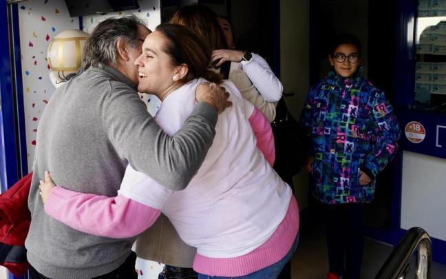 Una de las administraciones que ha repartido el primer premio de la Lotería del Niño. / EP Una de las administraciones que ha repartido el primer premio de la Lotería del Niño.