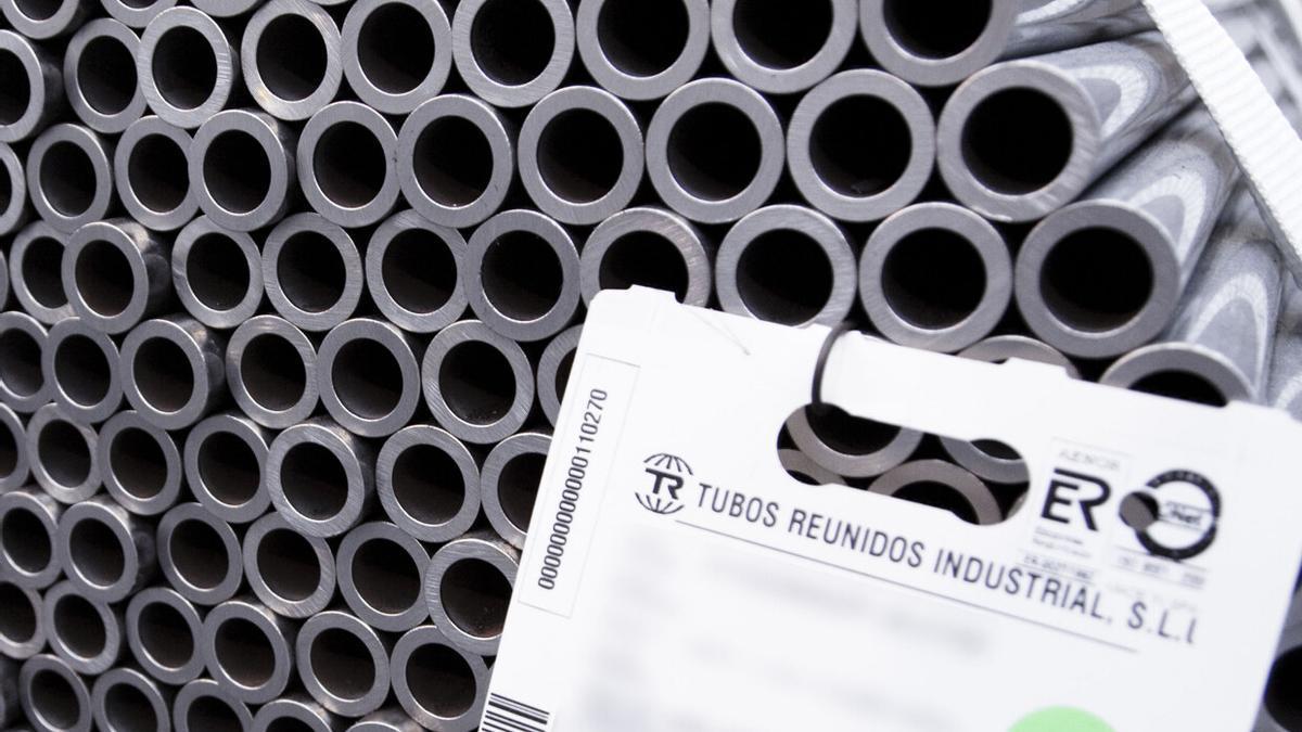 Imagen de archivo de la fábrica de Tubos Reunidos en Amurrio