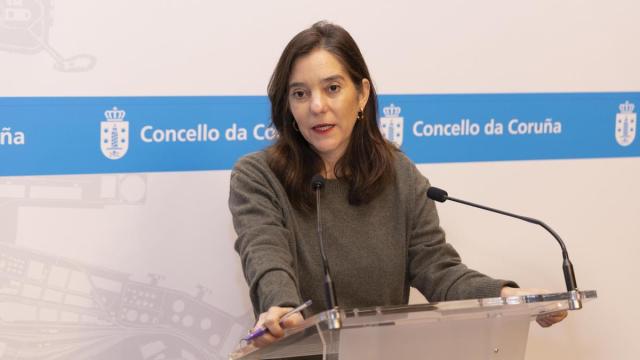 La alcaldesa de A Coruña, Inés Rey.