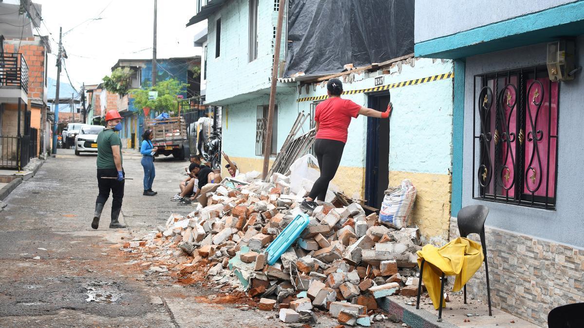 Colombia, tras el terremoto de magnitud 7,4 que sacudió el país el 10 de agosto, dejando más de 300 muertos y numerosas estructuras inhabitables.